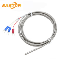 industrial 3 wire waterproof probe pt100 temperature sensor Thermocouple K Type